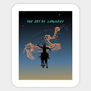 The art of samurai Sticker